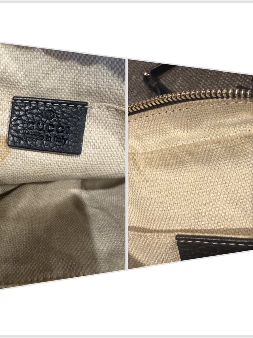 Gucci Soho Crossbody Bag- Black Leather - Picture 9 of 10